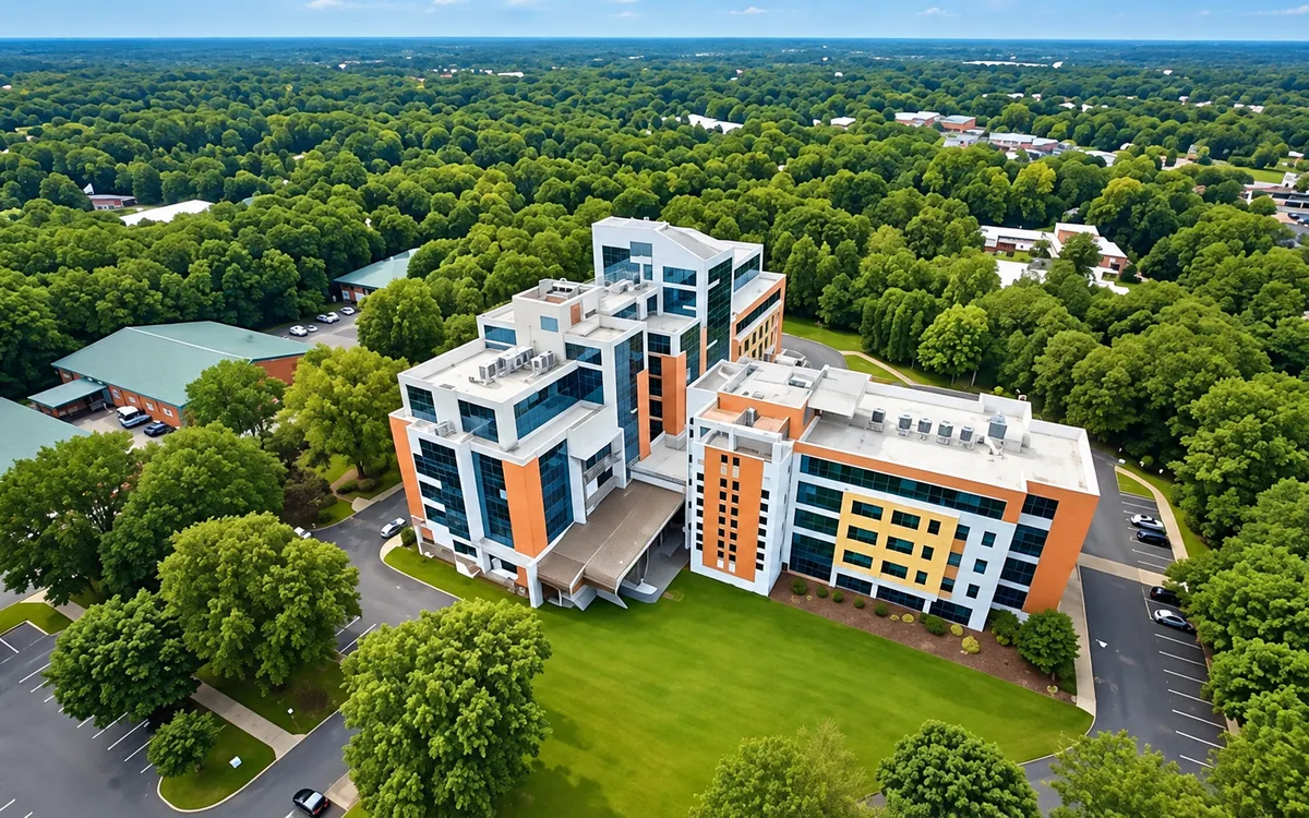 Yenepoya University Aerial Campus View